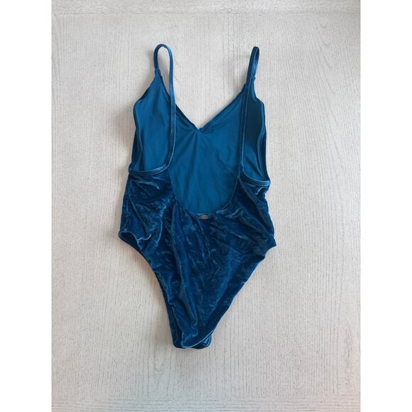 Paradise League Velvet Body Suit Tank Top Baddie Mermaidcore Dark Academia - Picture 4 of 6